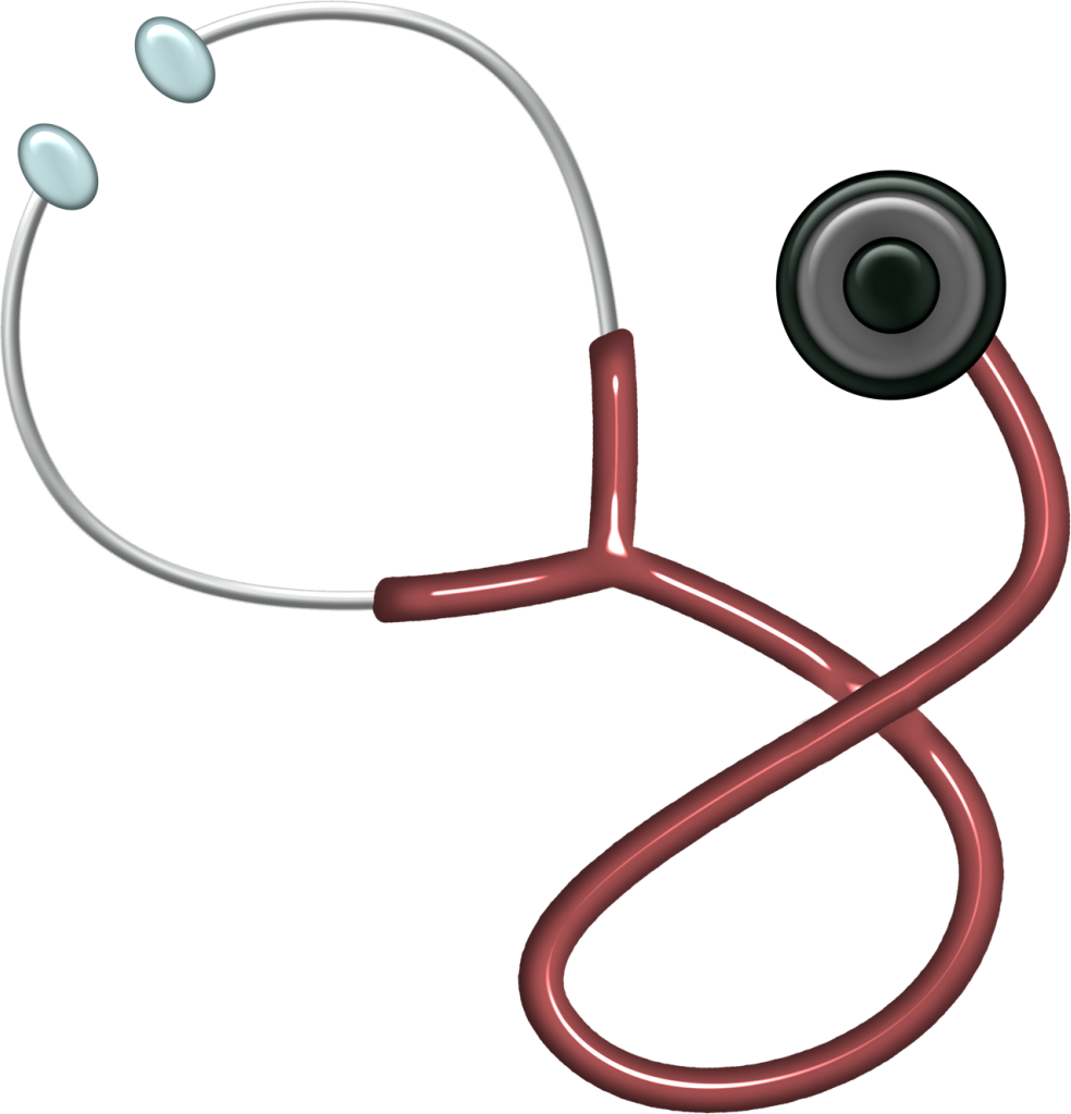 Album - Scrapbook Stethoscope Clipart (769x800), Png Download
