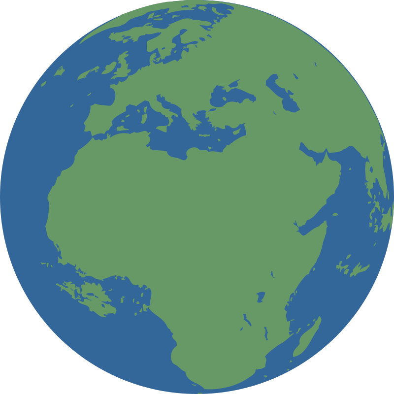 Globe World Map Information - Globe And Holy Spirit Clipart (750x750), Png Download