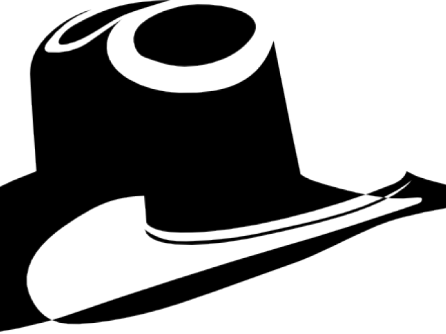 Cowboy Hat Clipart Hatblack - Hat - Png Download (640x480), Png Download