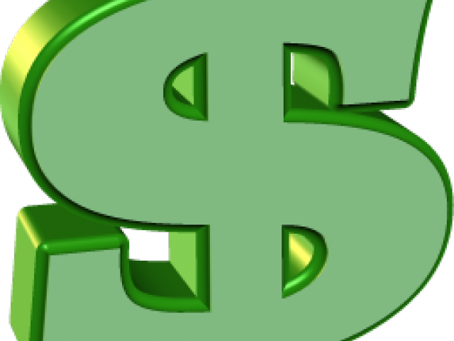 Dollar Clipart Clip Art - Dollar Sign Money Clip Art - Png Download (640x480), Png Download