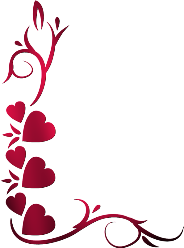 Яндекс - Фотки - Border Design About Love Clipart (800x800), Png Download