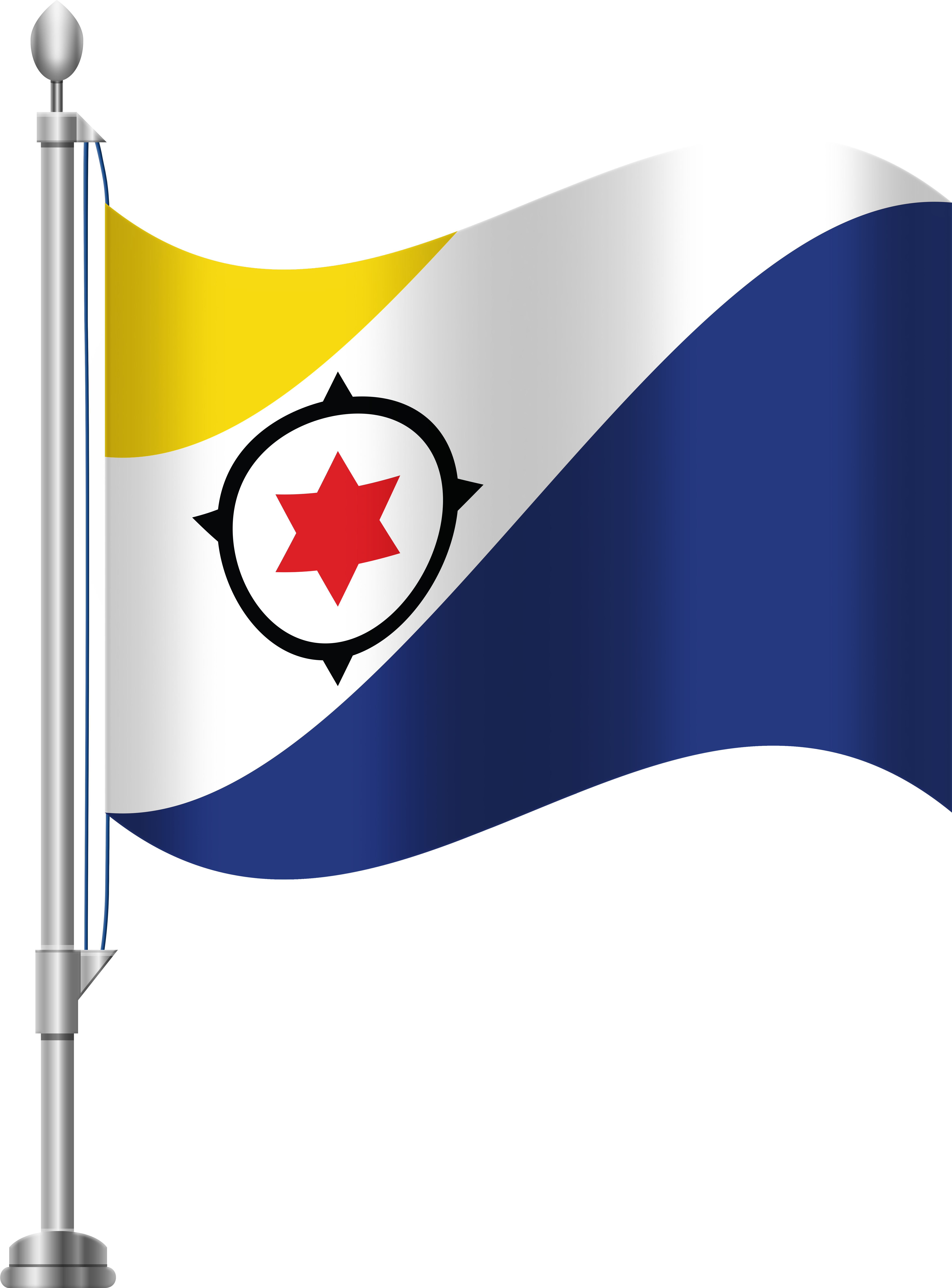 Bonaire Flag Png Clip Art Transparent Png (6141x8000), Png Download