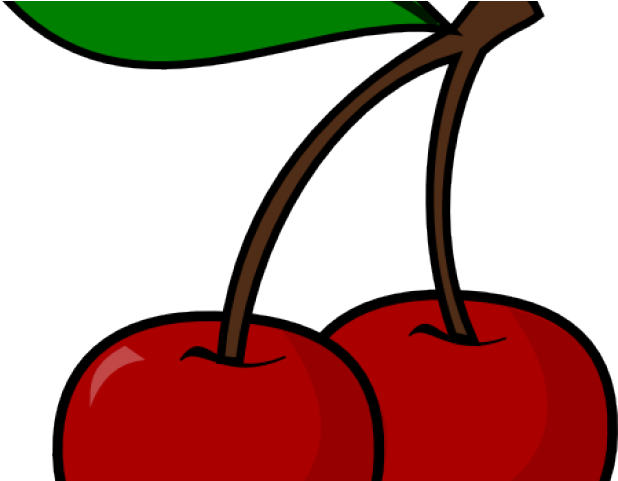 Cherry Clipart Red Cherry - Cherry Clip Art - Png Download (640x480), Png Download