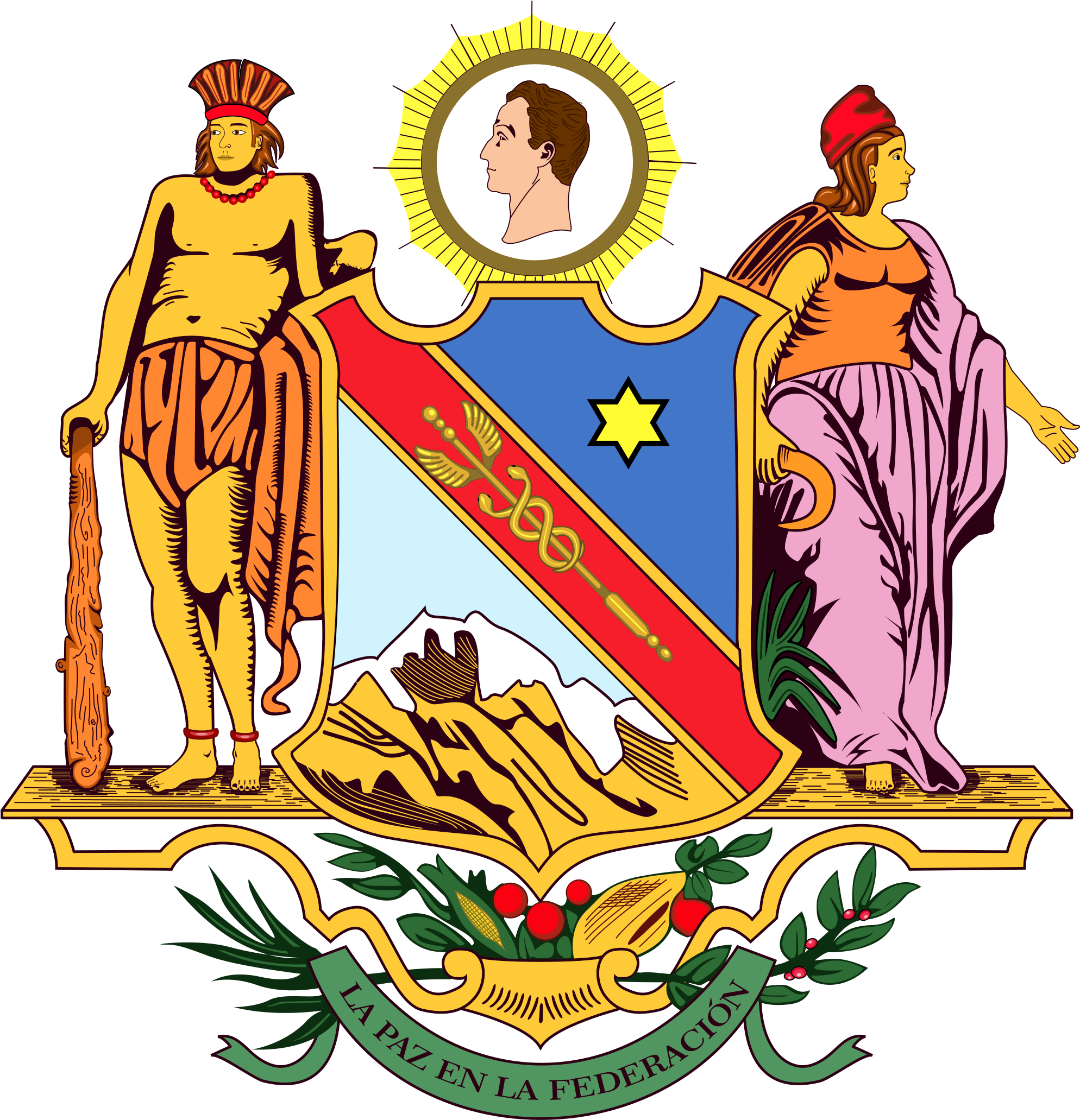 Open - Escudo Del Estado Delta Amacuro Clipart (2000x2086), Png Download