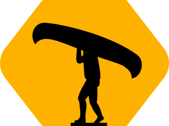 Canoe Clipart Portage - Algonquin Provincial Park - Png Download (640x480), Png Download