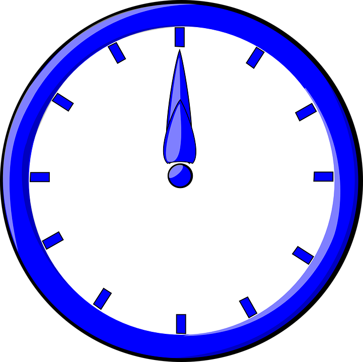 Free Vector Clock12 Clip Art - Clock Clipart - Png Download (600x598), Png Download