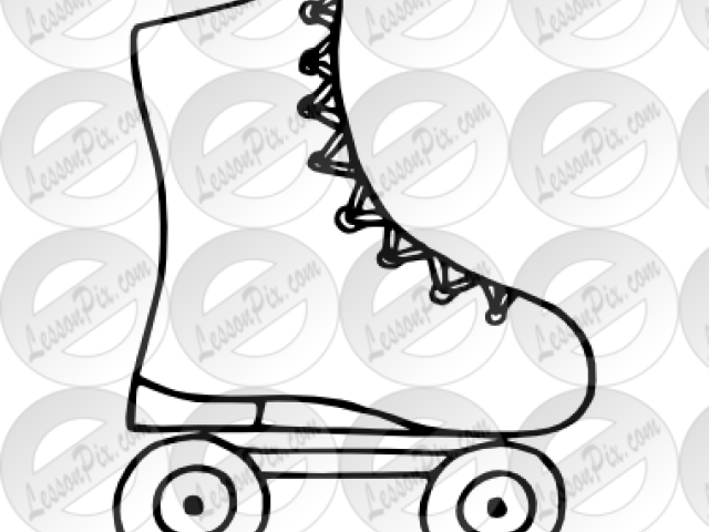 Roller Skate Clipart - Png Download (640x480), Png Download