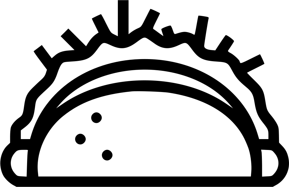 Graphic Library Stock Burrito Clipart Svg - Mexican Cuisine - Png Download (981x636), Png Download