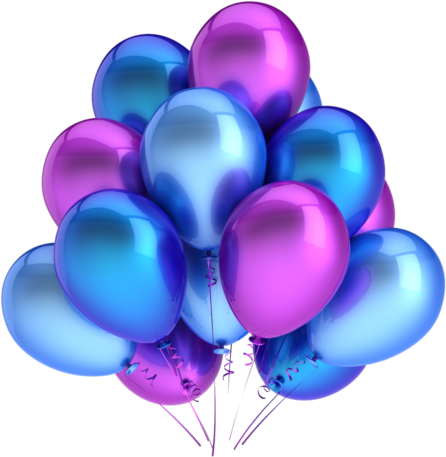 Ballons Png Free Birthday Balloons Png Download Free - Balloons Images Hd Clipart (900x918), Png Download