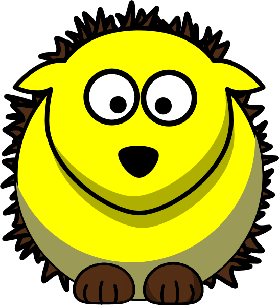 Hedgehog Clipart (546x599), Png Download