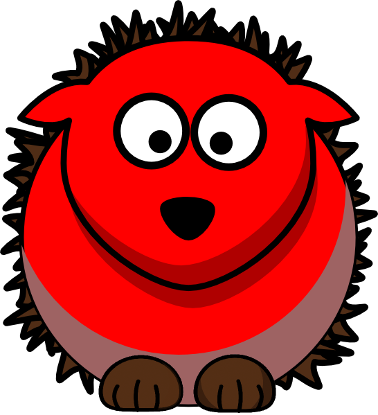 Hedgehog Clip Art - Hedgehog - Png Download (546x599), Png Download