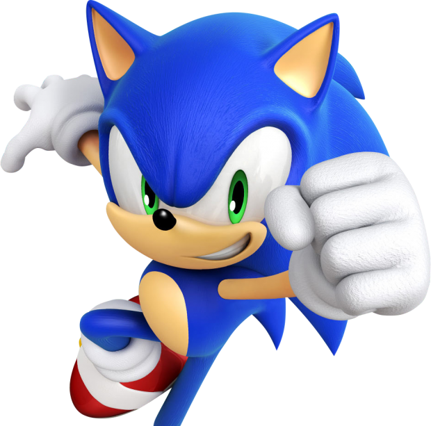 Sonic Colors Punching - Sega Sonic Colours Nintendo Wii Game Clipart (620x613), Png Download