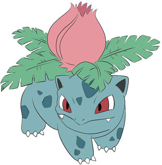 Page 1 » Page - Ivysaur Clipart - Png Download (550x560), Png Download