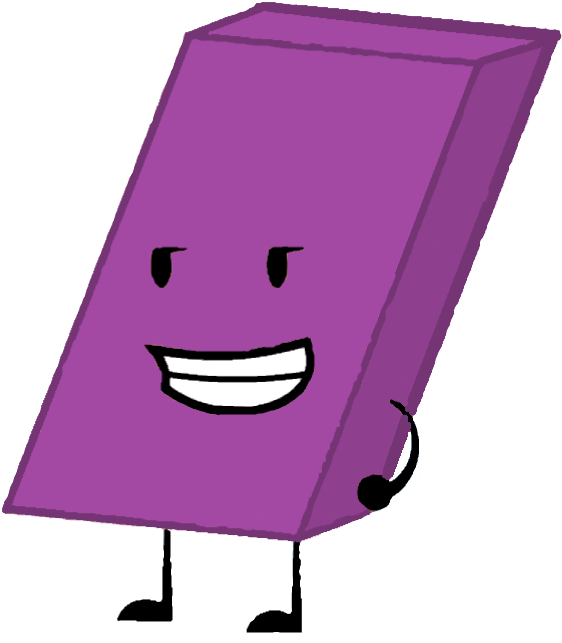 Pencil And In Color - Purple Pen Bfdi Clipart (634x674), Png Download