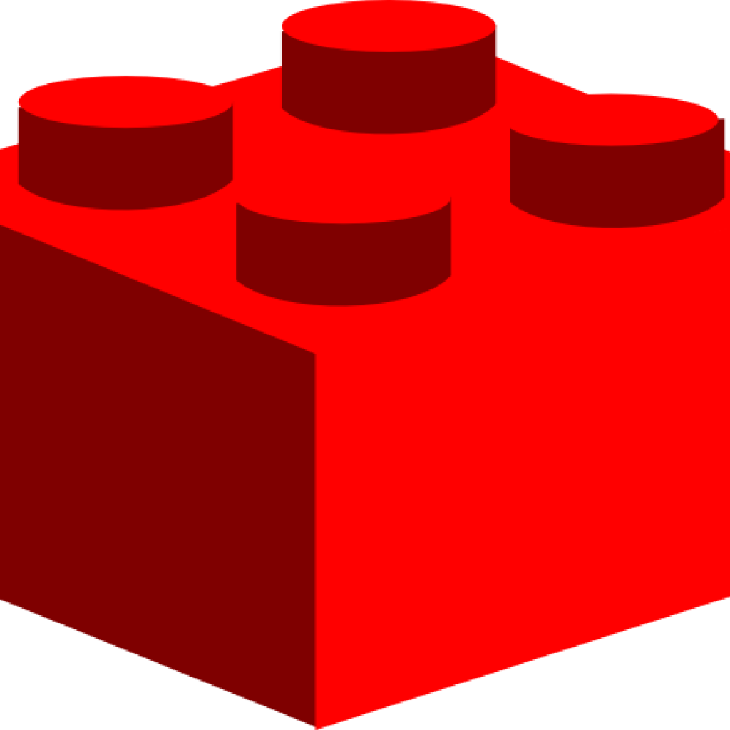 Lego Clipart Red Clip Art At Clker Vector Online Royalty - Clip Art - Png Download (1024x1024), Png Download