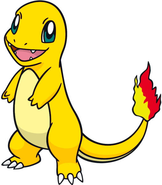 Shiny Charmander Character Clip Art Pinterest Pok - Pokémon Charmander - Png Download (548x600), Png Download
