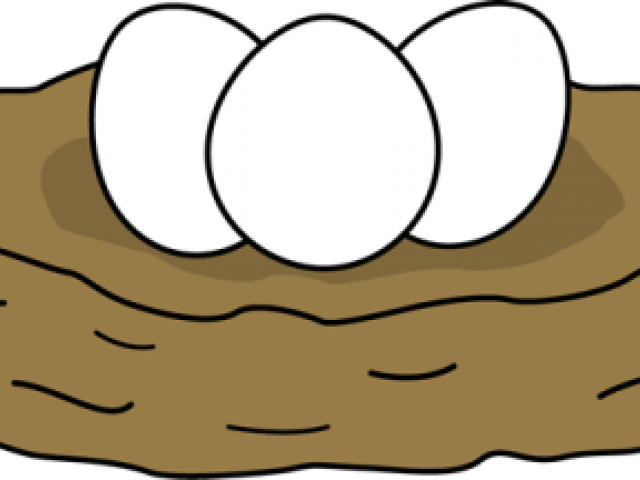 Nest Clipart Dino Egg - Clip Art - Png Download (640x480), Png Download