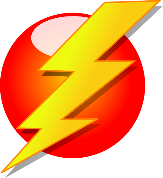Lightning Clip Art - Png Download (546x595), Png Download
