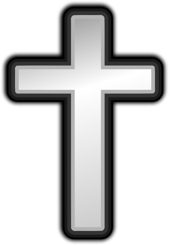 Cross 001 Clip Art - Christianity Symbol Clip Art - Png Download (554x800), Png Download