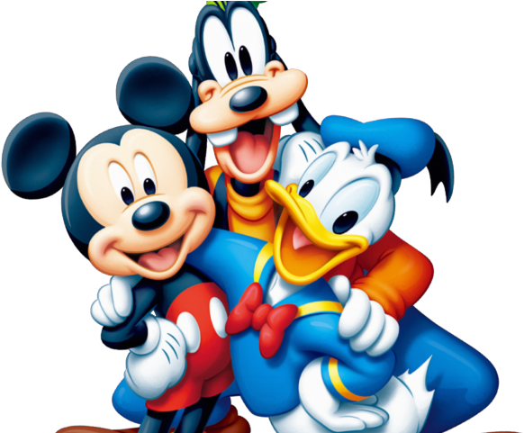 Mickey Mouse Clipart Fishing - Cartoon Good Morning Quotes - Png Download (640x480), Png Download