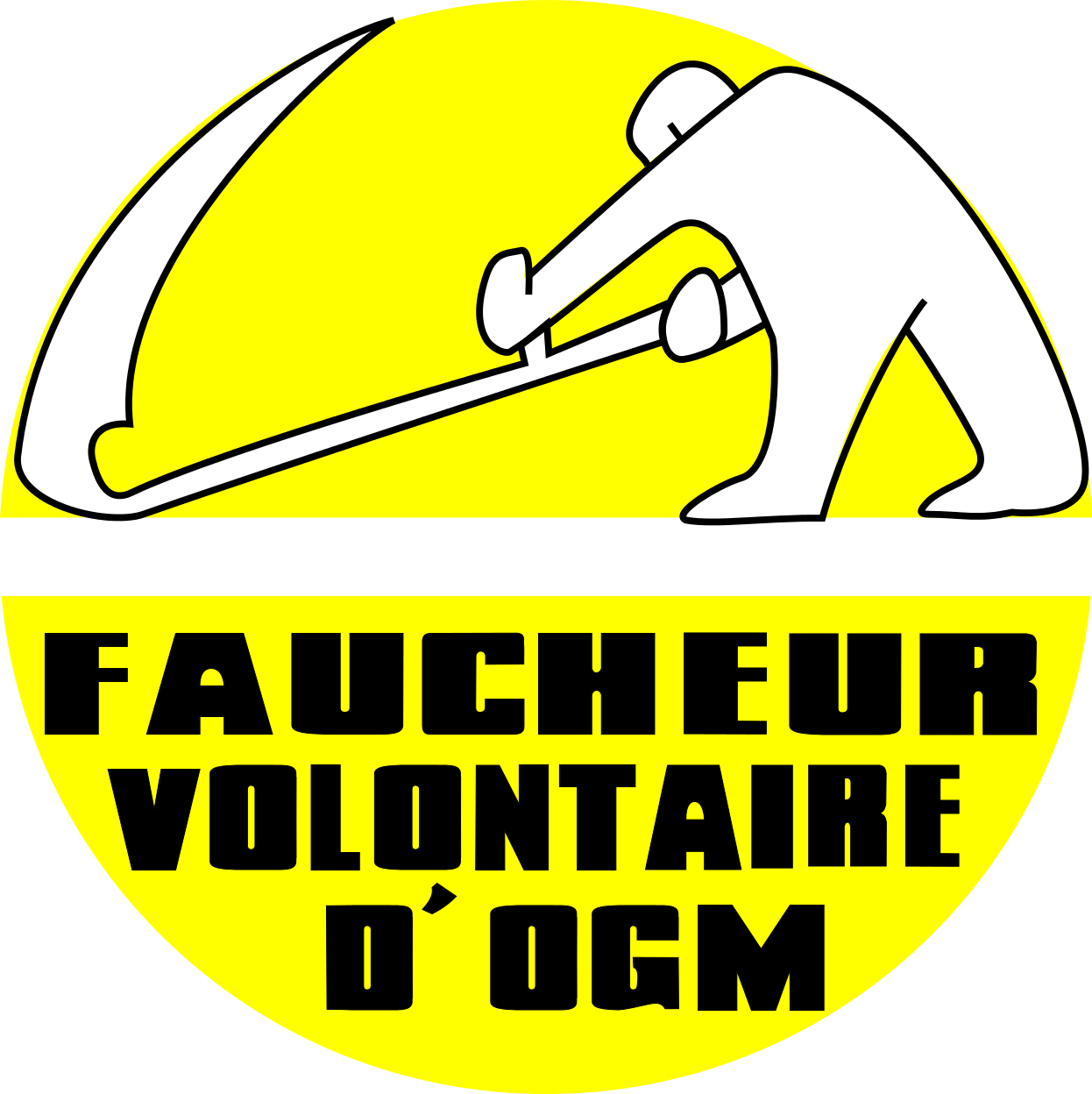 Faucheur Volontaire Ogm-logo - Association Anti Ogm Clipart (1246x1248), Png Download