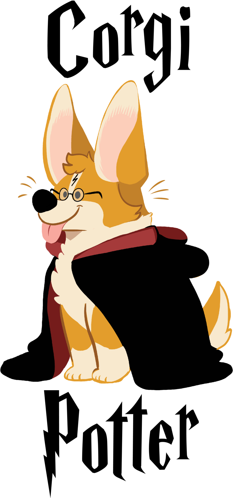 Cue The Harry Potter Theme But Played In Barks - Harry Potter Clipart (1242x1920), Png Download