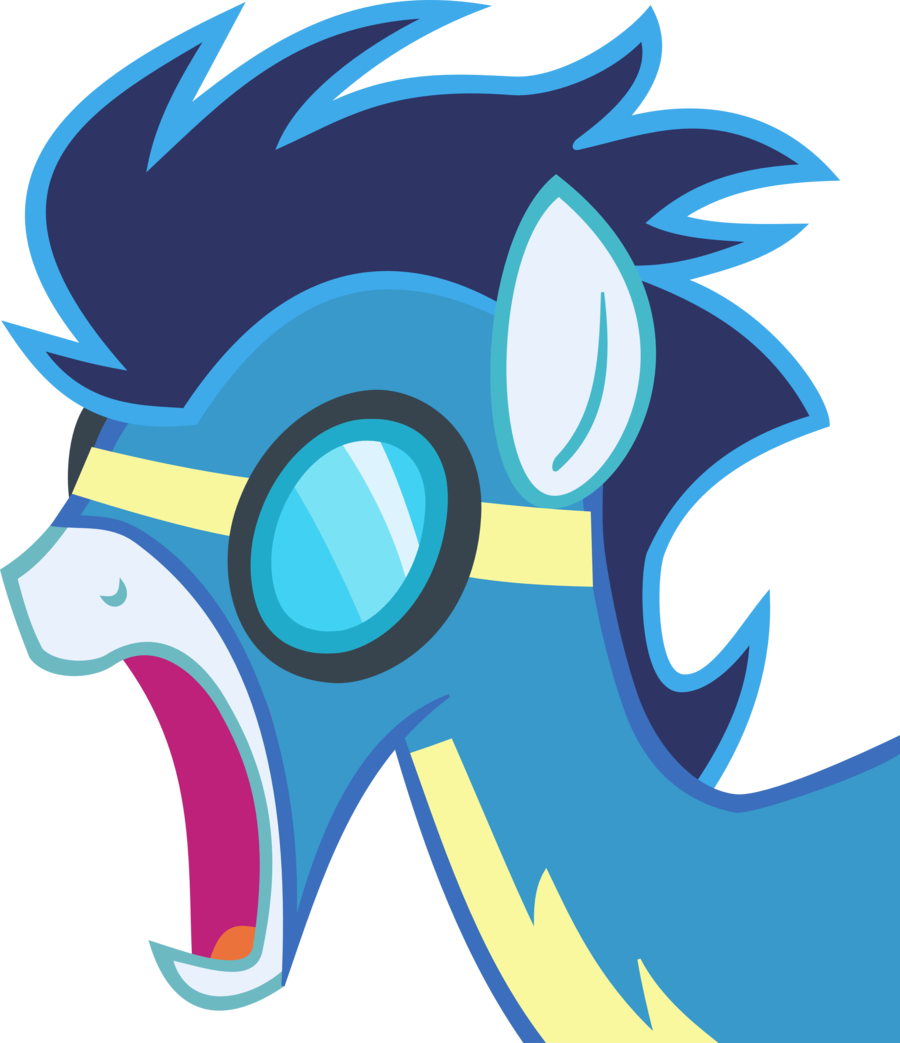 Why Would You Do Such A Horrible Thing Like Waste Good - Mlp Soarin Shocked Vector Clipart (900x1043), Png Download