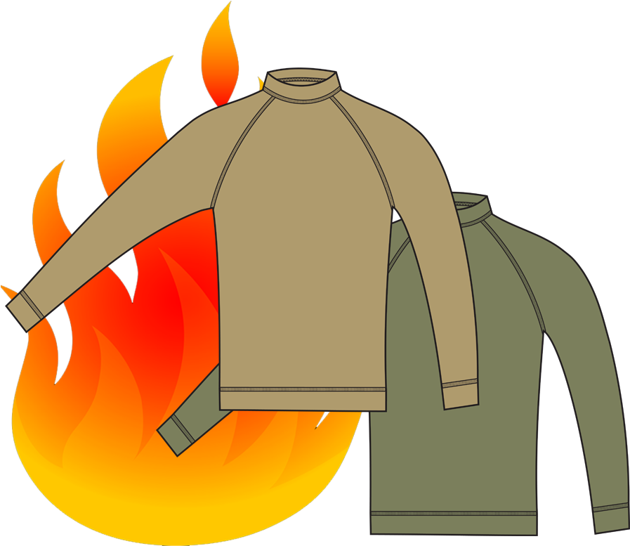 Flame Retardant Underwear - Cartoon Clipart (900x900), Png Download