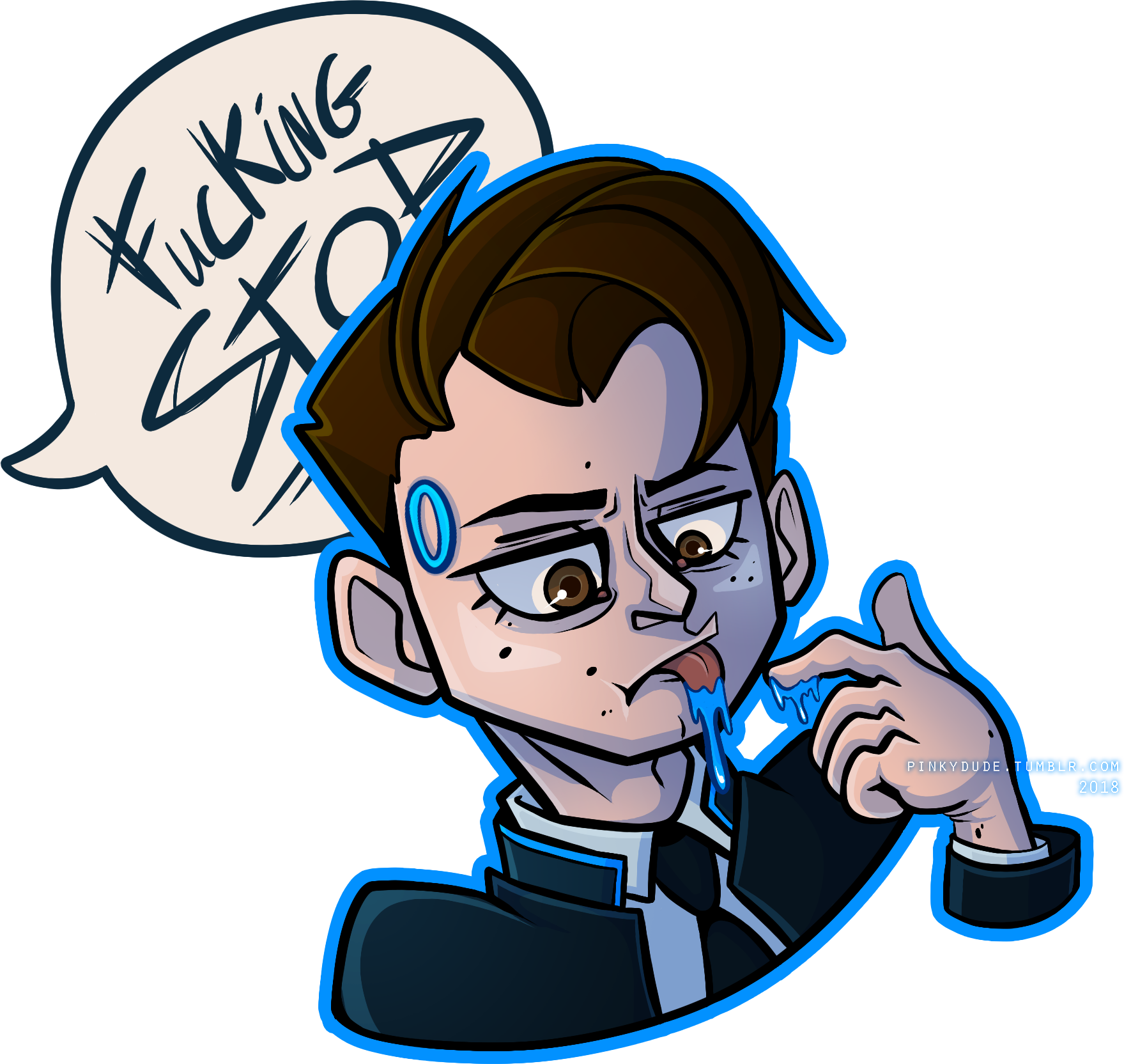 S'been A While Since I Drew Anything For Myself And - Cartoon Clipart (1759x1664), Png Download