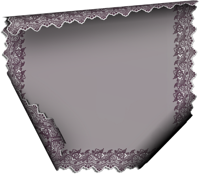 Lace Clipart (700x633), Png Download