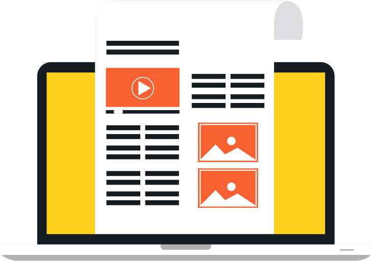 We Help Publishers To Grow Their Business Providing - Landing Page Clipart (780x780), Png Download