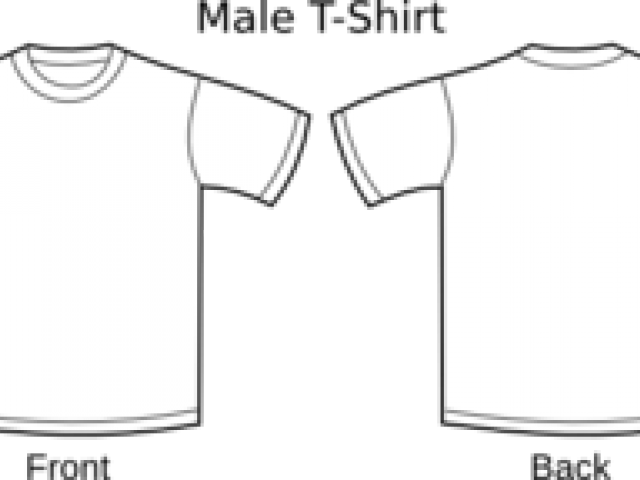 Tshirt Clipart Plane - Monochrome - Png Download (640x480), Png Download