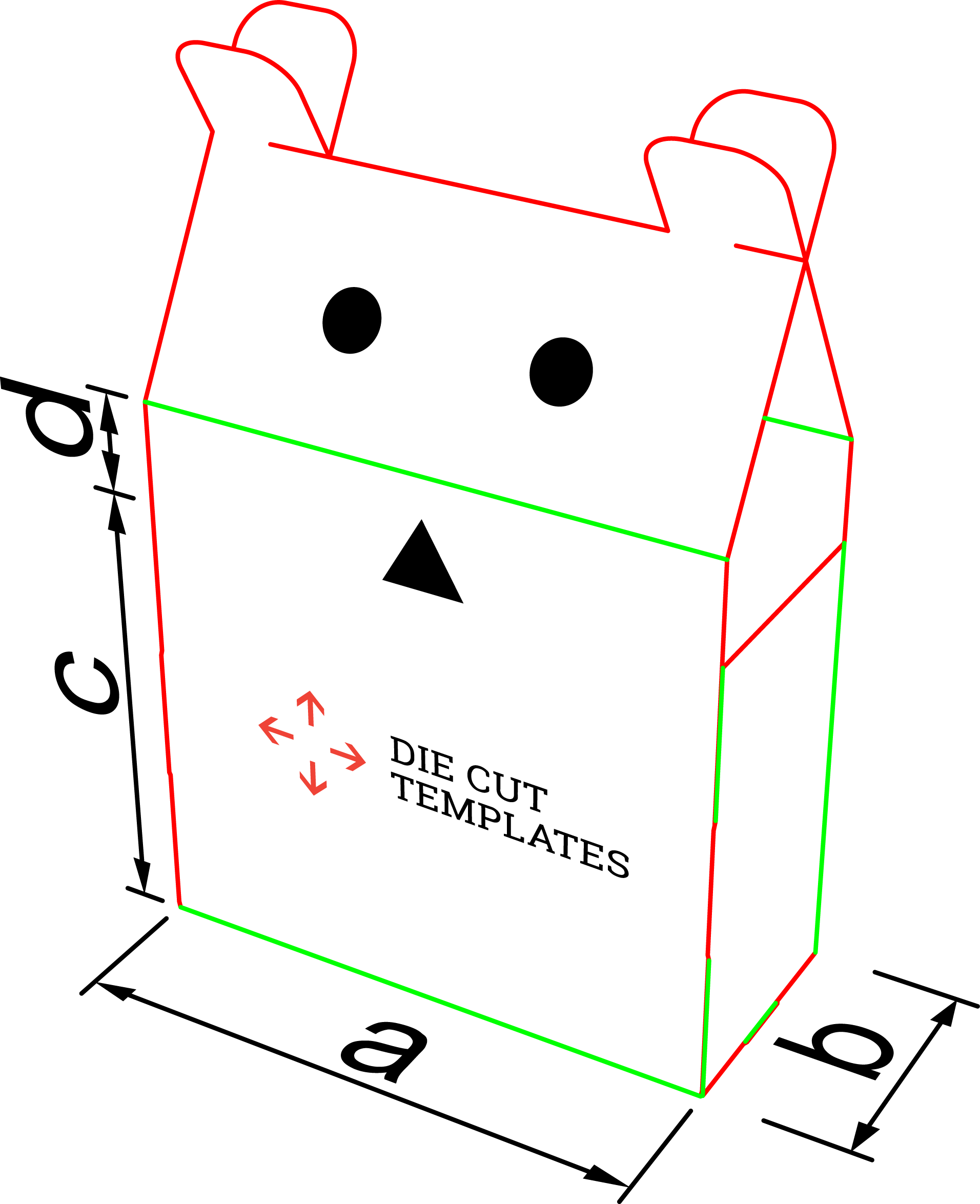 Cartons Special Boxes / Becf-11ee Clipart (1912x2349), Png Download