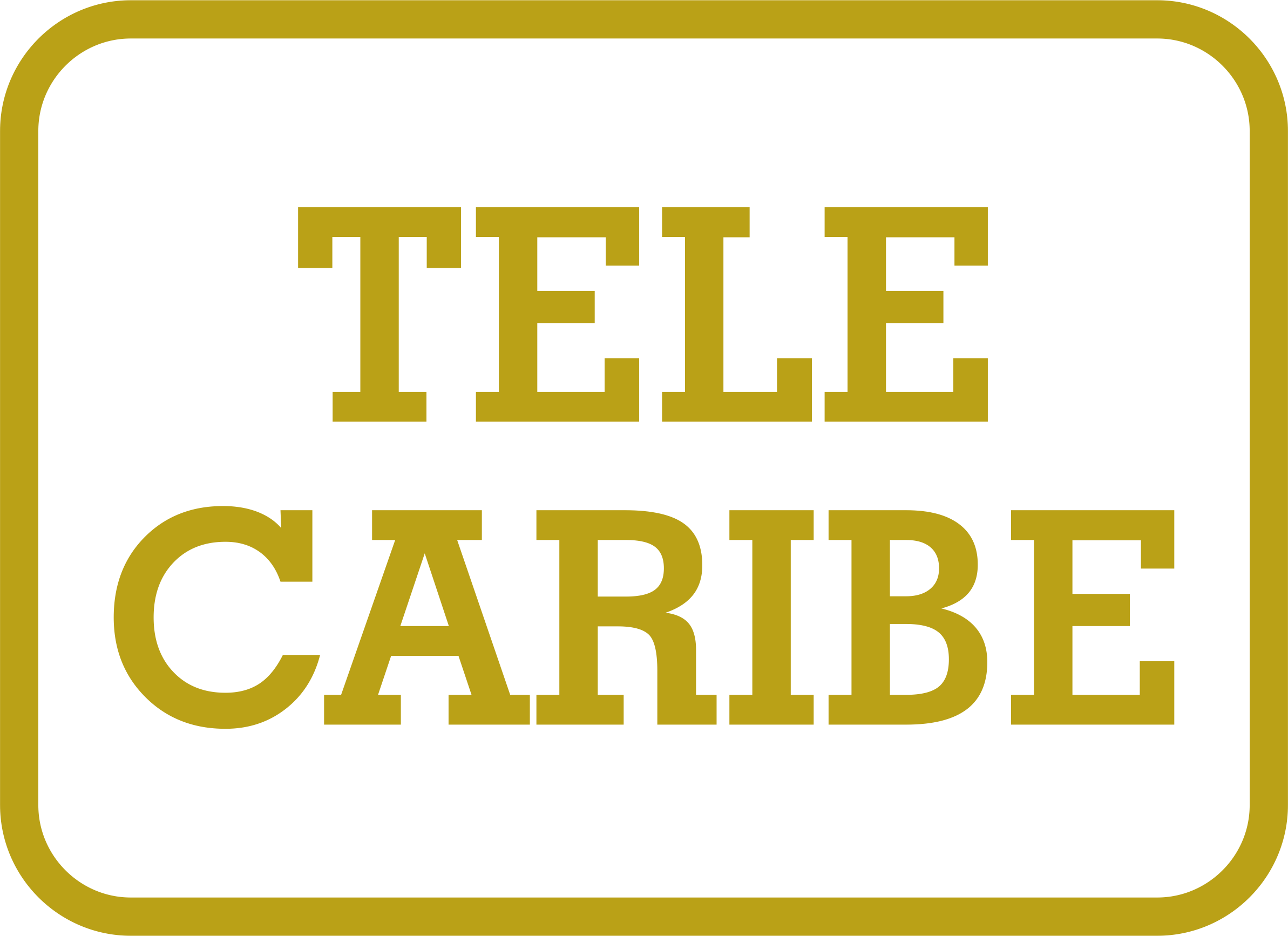 Telecaribe Colombia - Telecaribe 1992 Clipart (2386x1734), Png Download