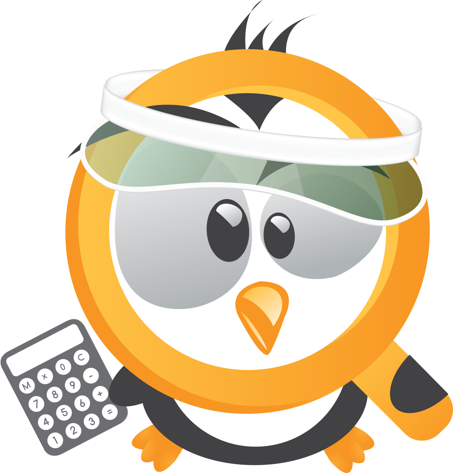 Burgh's Eye View Parcels - Adã©lie Penguin Clipart (1533x1600), Png Download