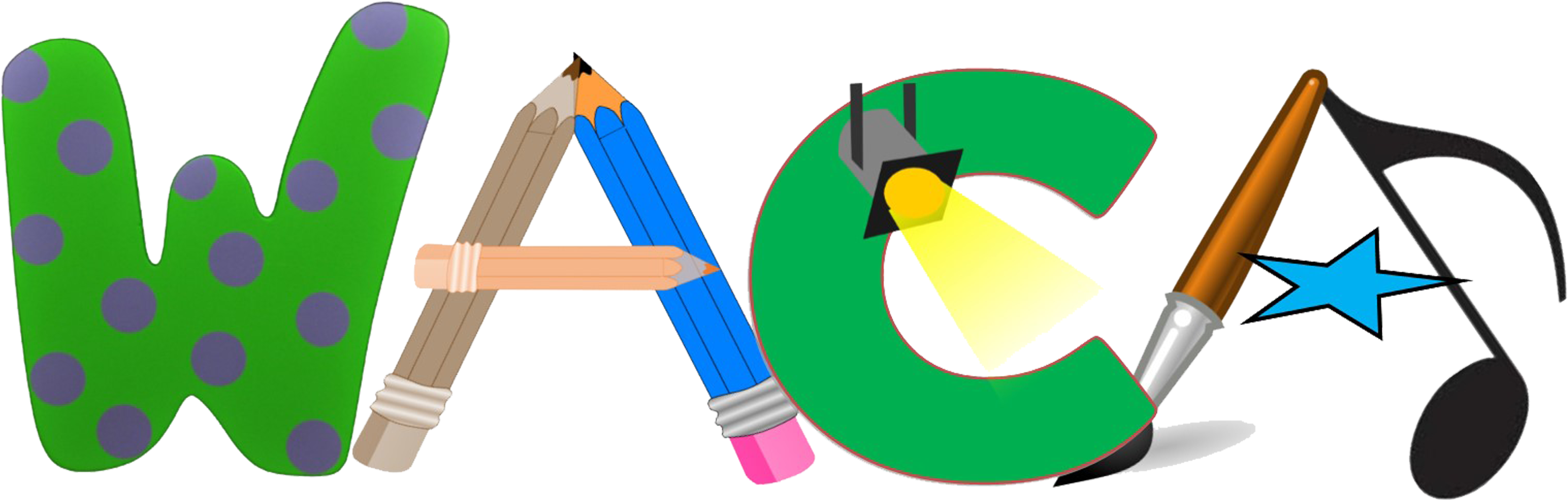 Great Things Are Happening At Waca - Paint Brush Clip Art - Png Download (3096x1082), Png Download