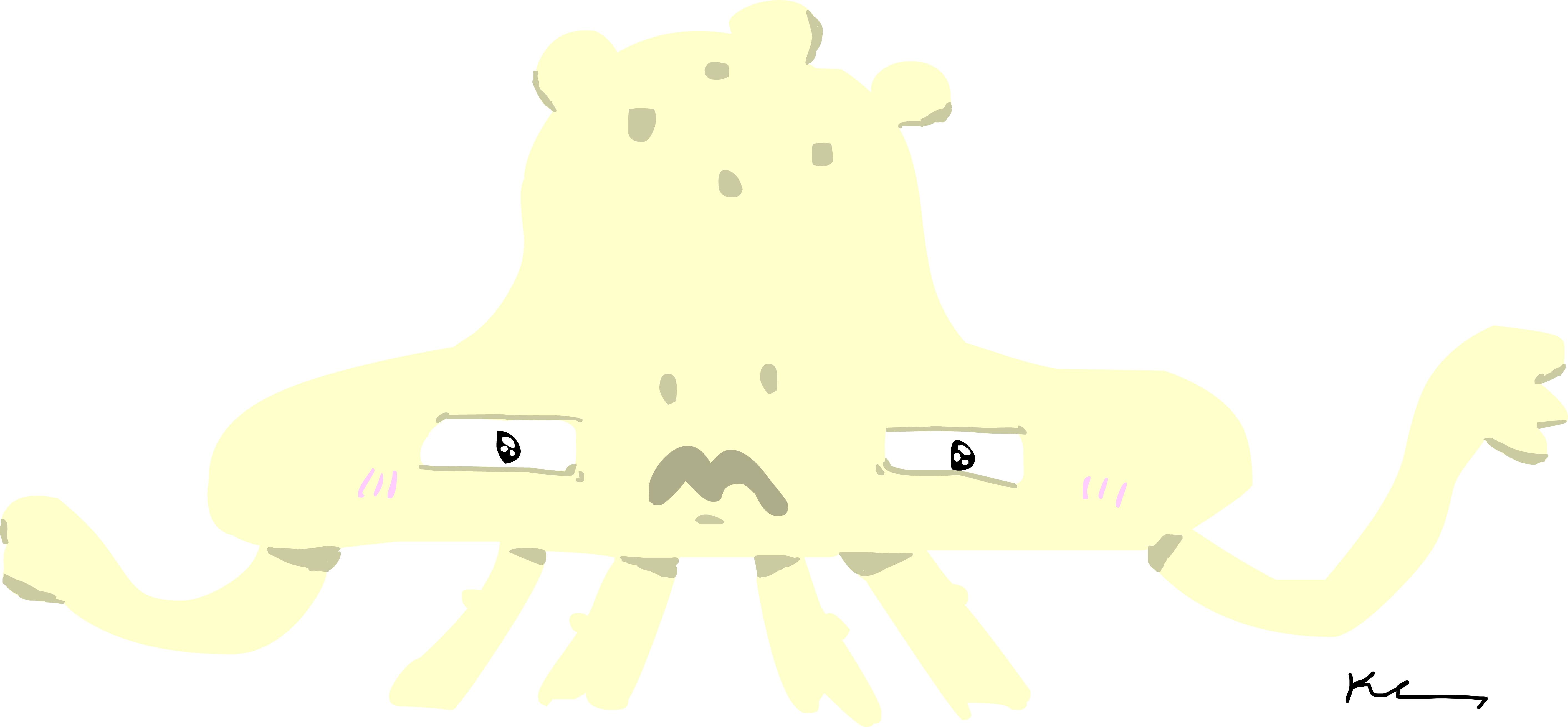 Here Comes Jerry - Illustration Clipart (5652x2623), Png Download