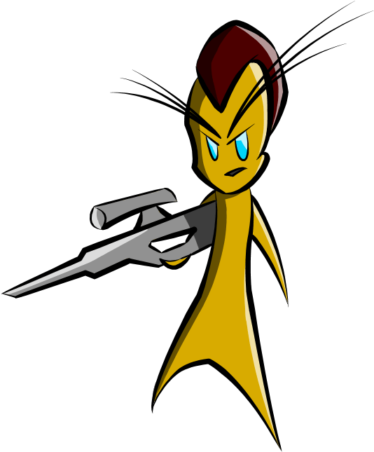 Gil Redesign - Cartoon Clipart (551x672), Png Download