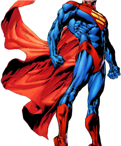 Superman Clipart Strong - Super Boy One Million - Png Download (640x480), Png Download
