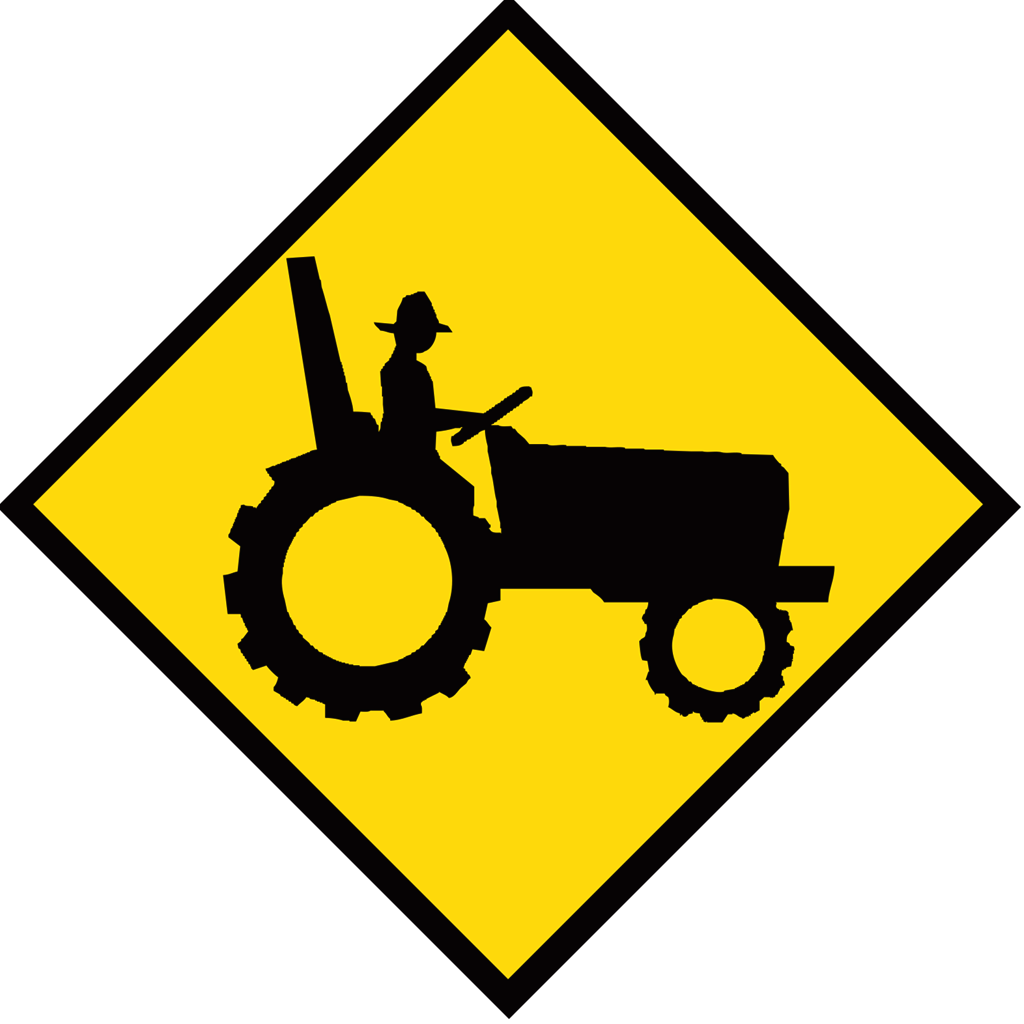 Farm Road Signs Clipart (1024x1024), Png Download