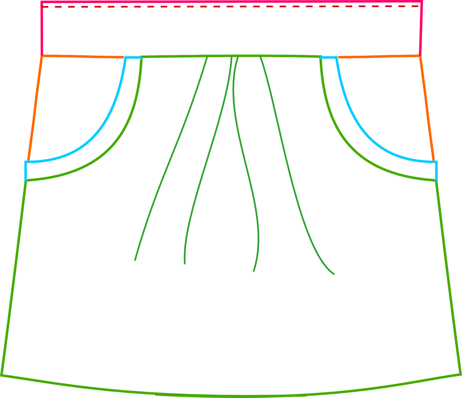 Iron Your Hem Up Clipart (1600x1380), Png Download