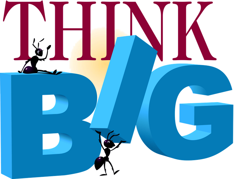 “did I Hear My Name” Asks The Man Who Leads Thousands - Thinking Big Clipart (785x600), Png Download