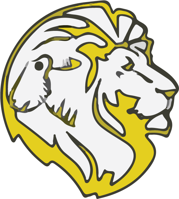 Simple Lion Head Drawing Clipart (608x676), Png Download