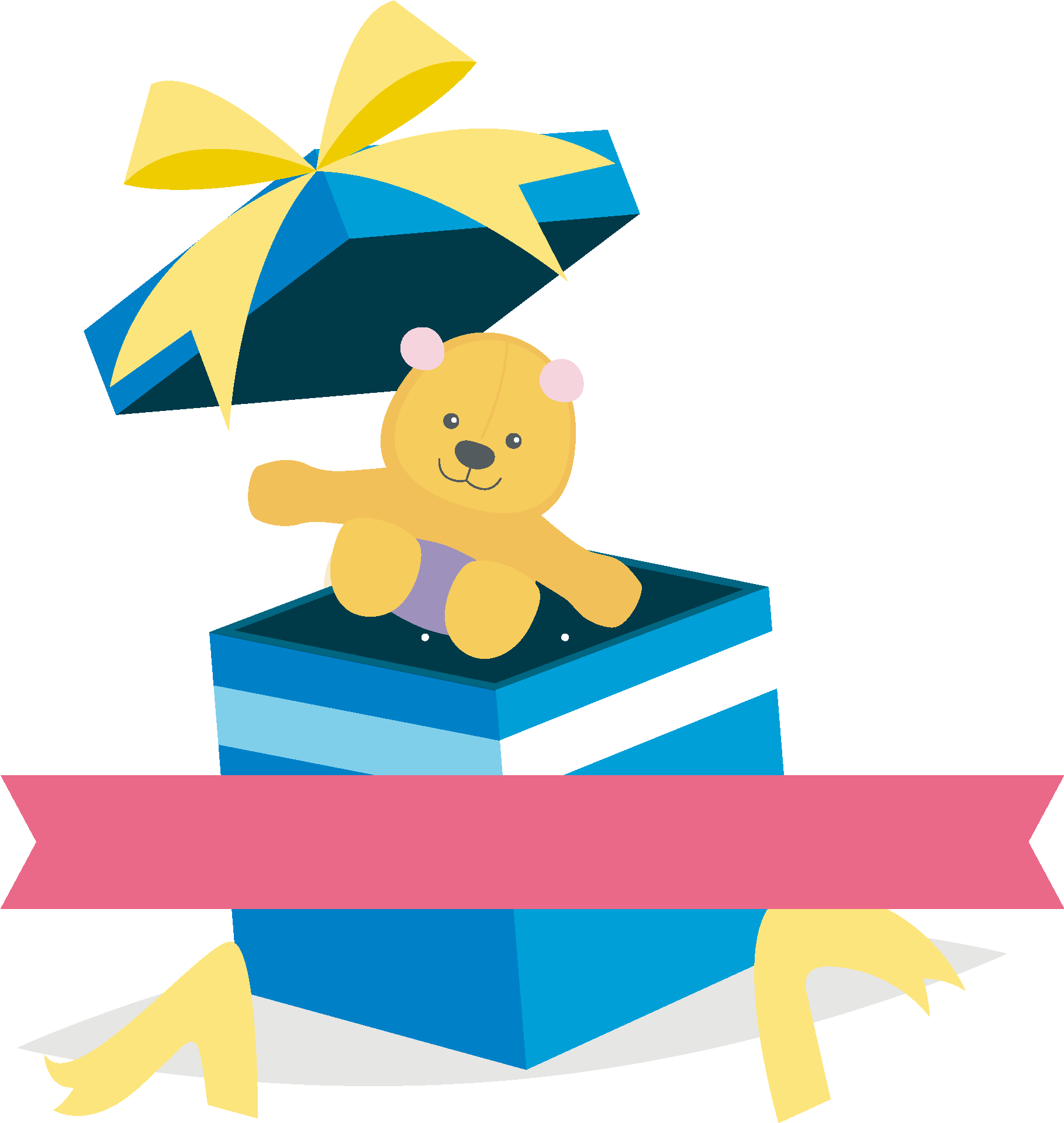 Festif Nouvel An Hiver Décoration Image Png Et Vectorielle Clipart (2500x2500), Png Download