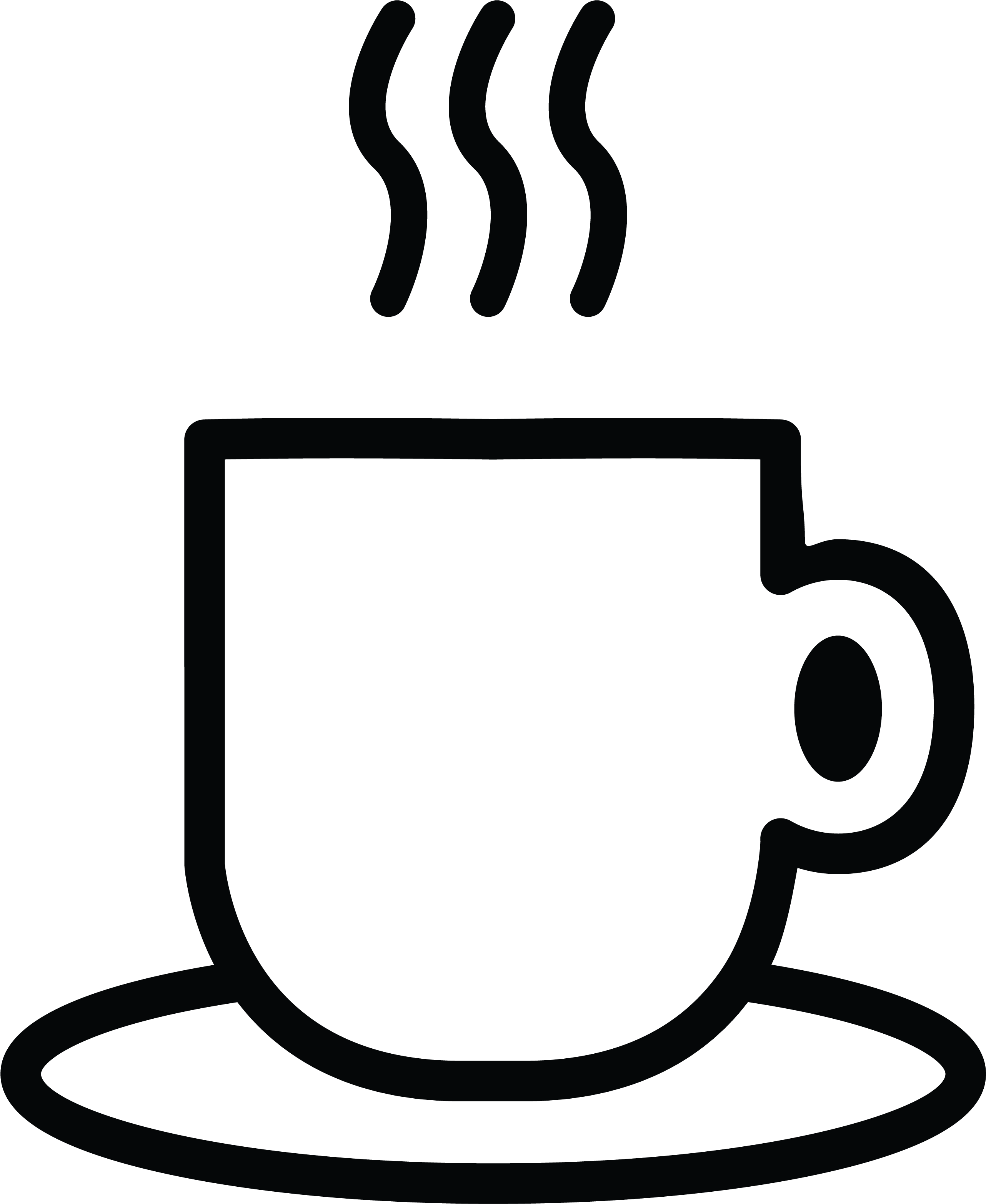 Chocolat Chaud - Line Art Clipart (4725x4961), Png Download