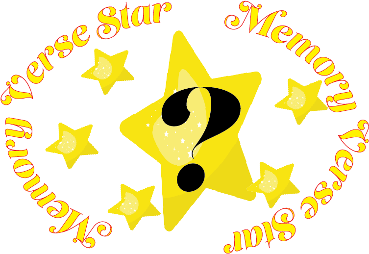 Memory Verse Star Clipart (769x568), Png Download