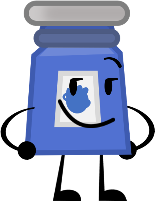 Blueberry Jar Clipart (538x706), Png Download