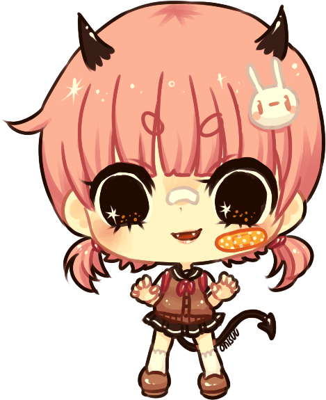 Commission Mayor Rika By Onisuu - Cartoon Clipart (514x612), Png Download