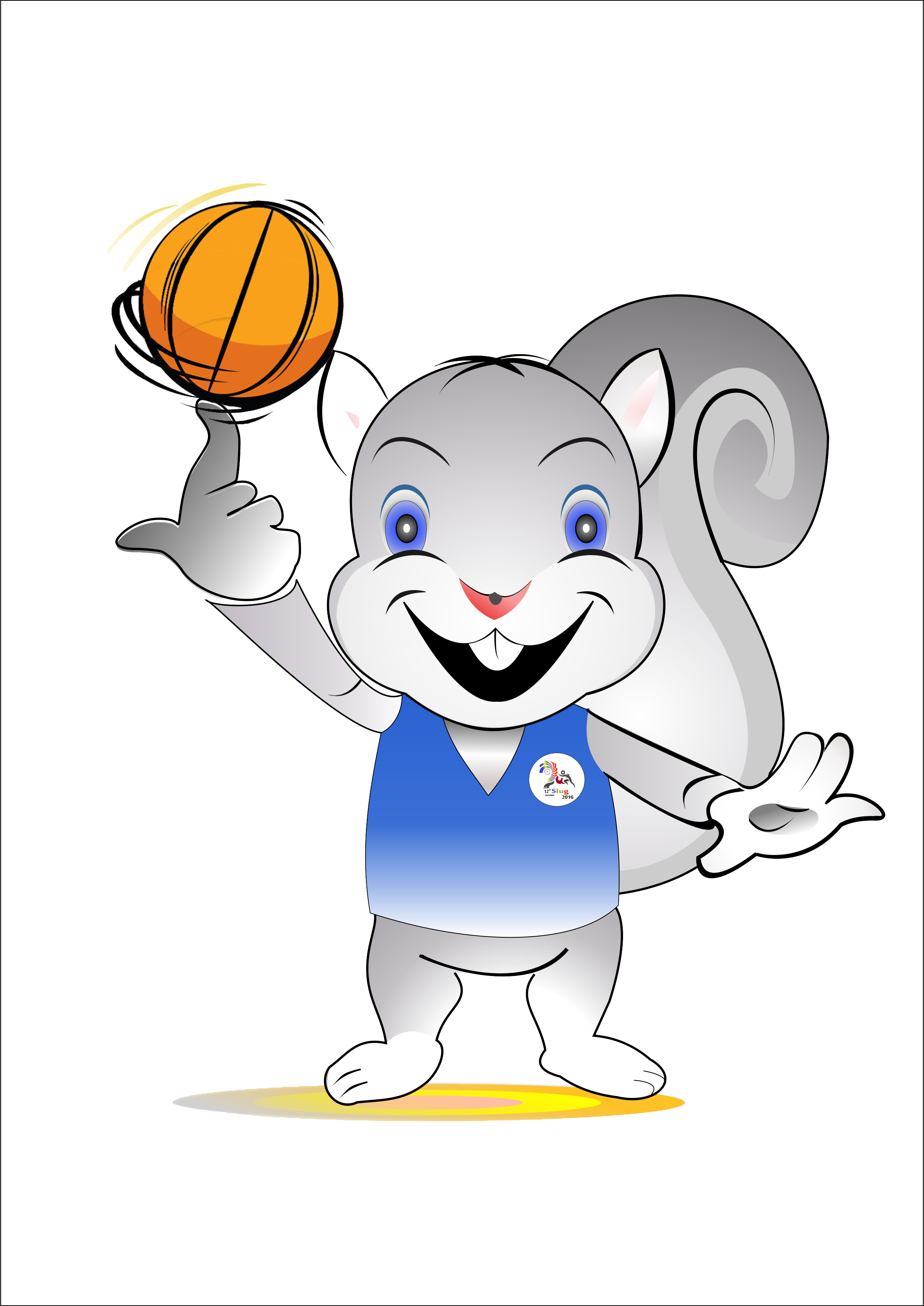 Basketball - - Cartoon Clipart (2484x3510), Png Download