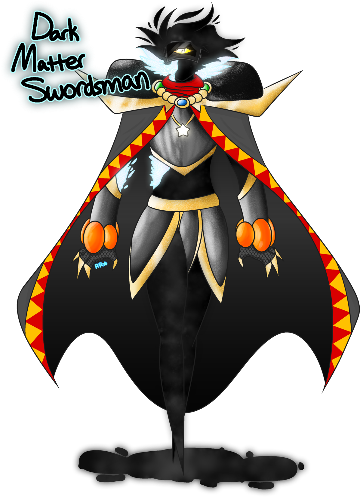 I Guess My Design For Dark Matter Swordsman Is More - Cartoon Clipart (1280x1707), Png Download